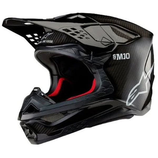 Supertech M10 Solid FIM Gloss Black / Carbon 2026